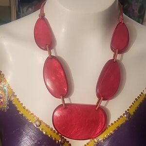 NWOT Bold StatementLucite Necklace - Women Jewelry kim Rogers